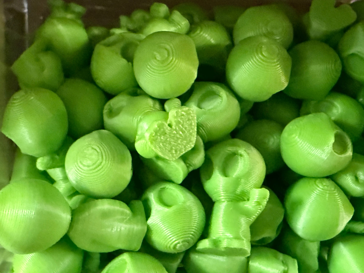 Mini Resin / 3D Print - Alien - Neon Green #106704