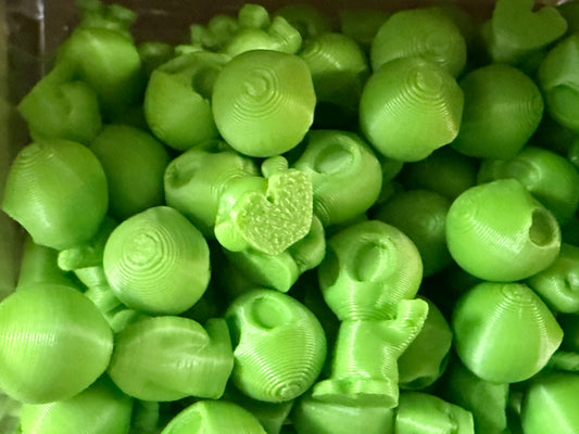 Mini Resin / 3D Print - Alien - Neon Green #106704