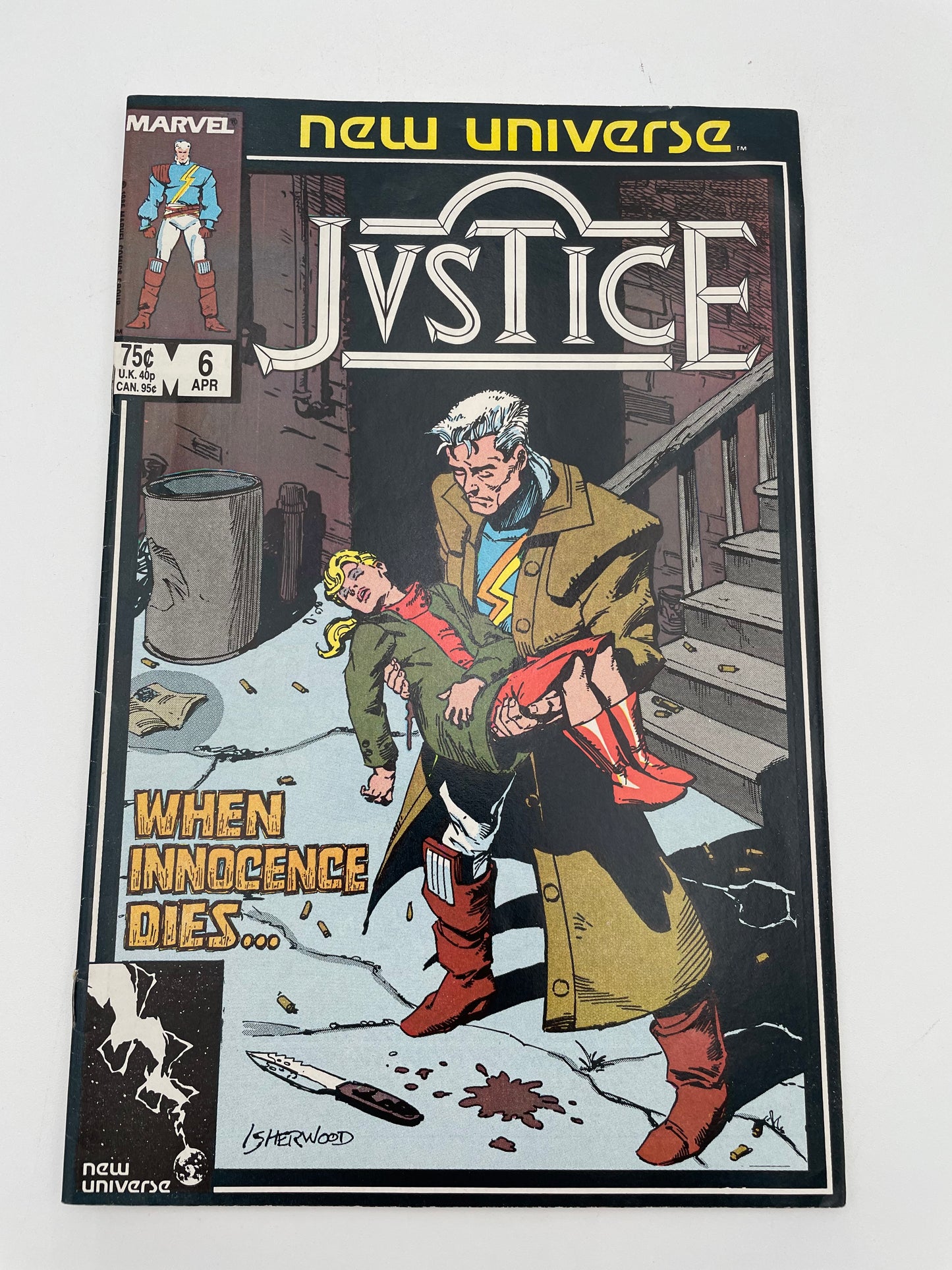 Marvel Comics - Jvstice #6 April 1987 #102262