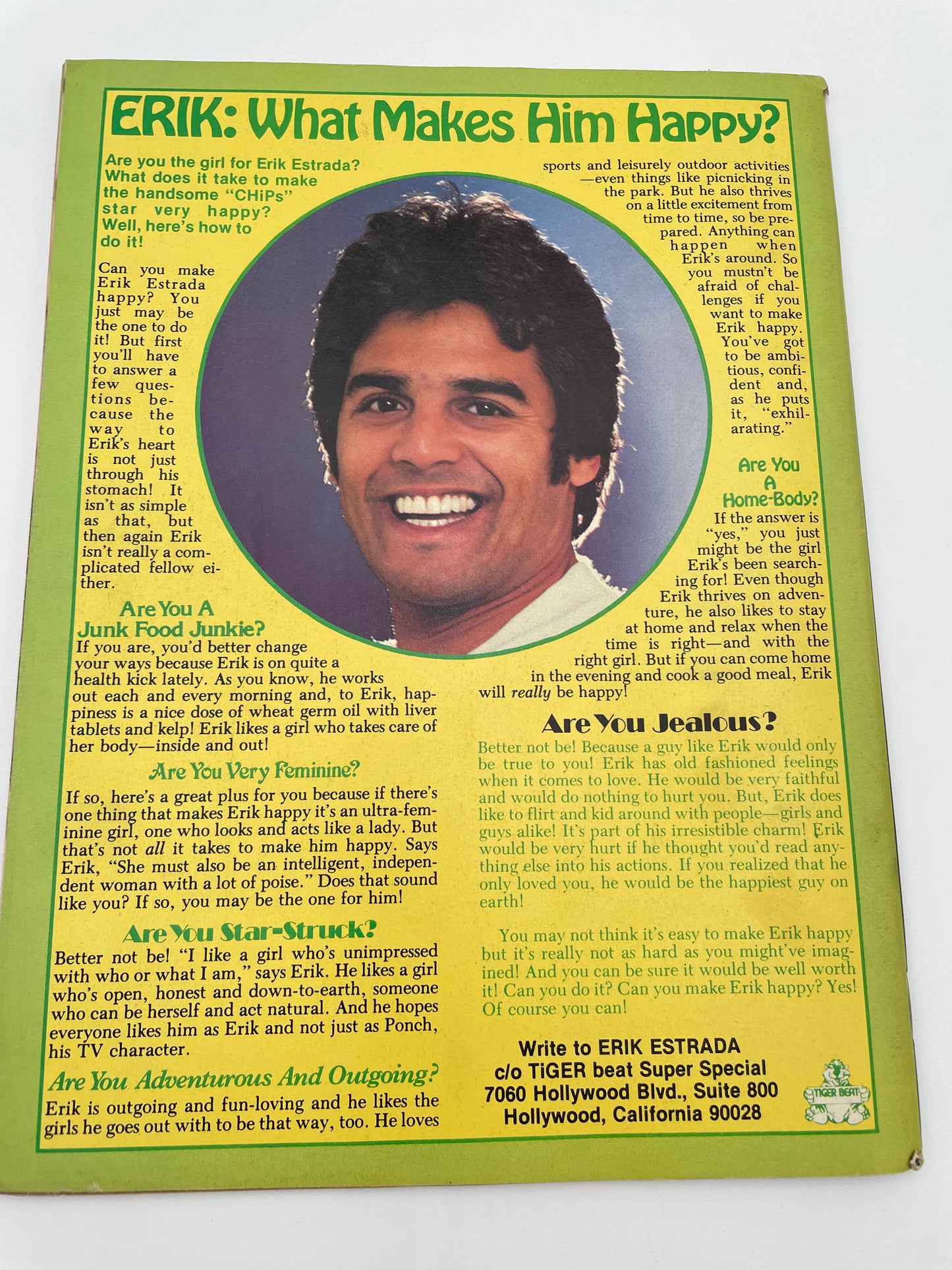 Tiger Beat - Super Special Magazine - Oct/Nov 1979 #102137