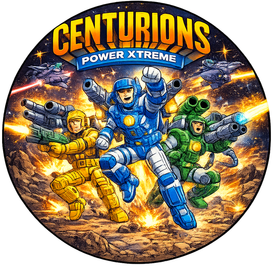 Button - 80s Theme - Centurions #107649