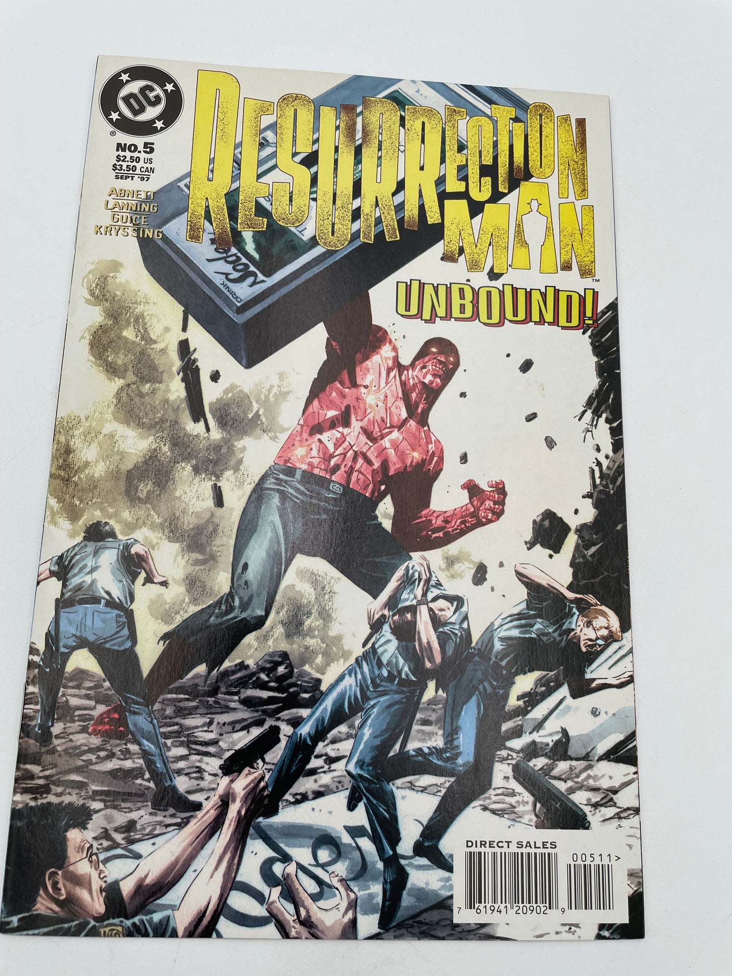 DC Comics - Resurrection Man #5 September 1997 #102307