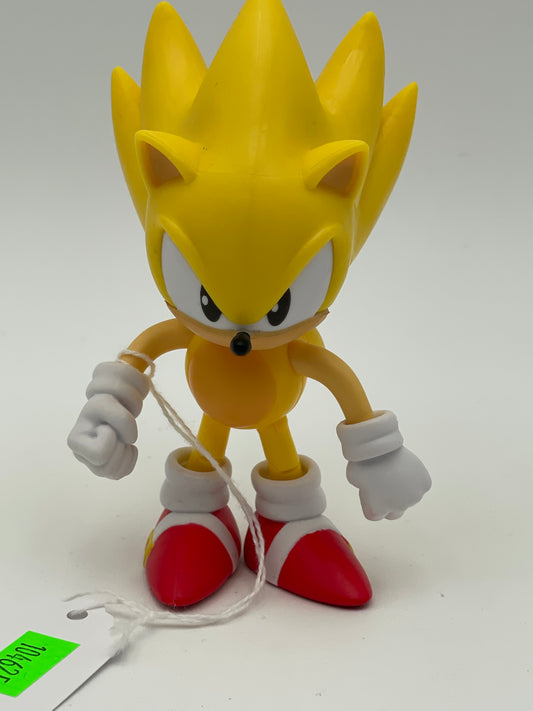 Sonic - Jakks Pacific - Classic Super Sonic Figure 2022 #104625
