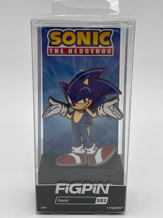 Sonic - Fig Pin - Glitter Sonic #104614