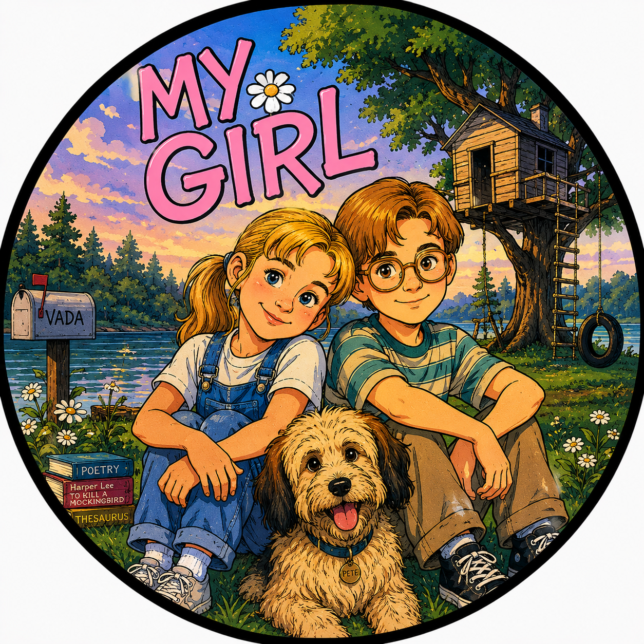 Buttons - 90s Theme - My Girl #108131