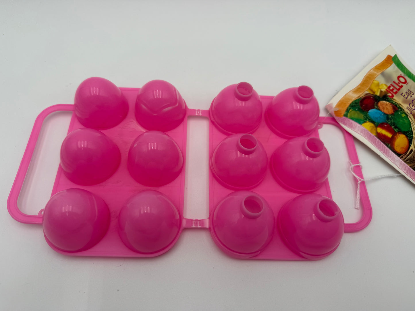 Jello - Egg Jigglers Mold - Pink 1990s #105201