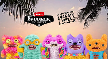 Fuggler - Vacay Vibes - Pink Sherpa Sketchy Squirrel 2024 #107391
