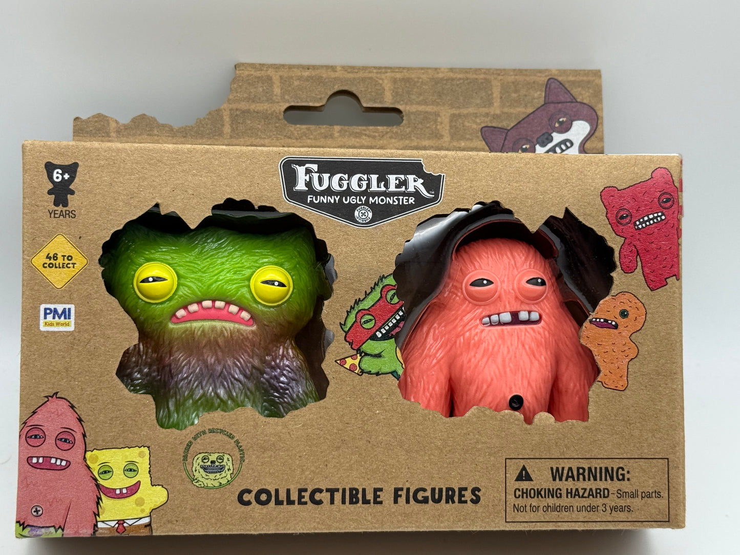Fuggler - Collectible Figures - 2 pack - Ombré Wide Eyed Weirdo & Patrick 2025 #107247