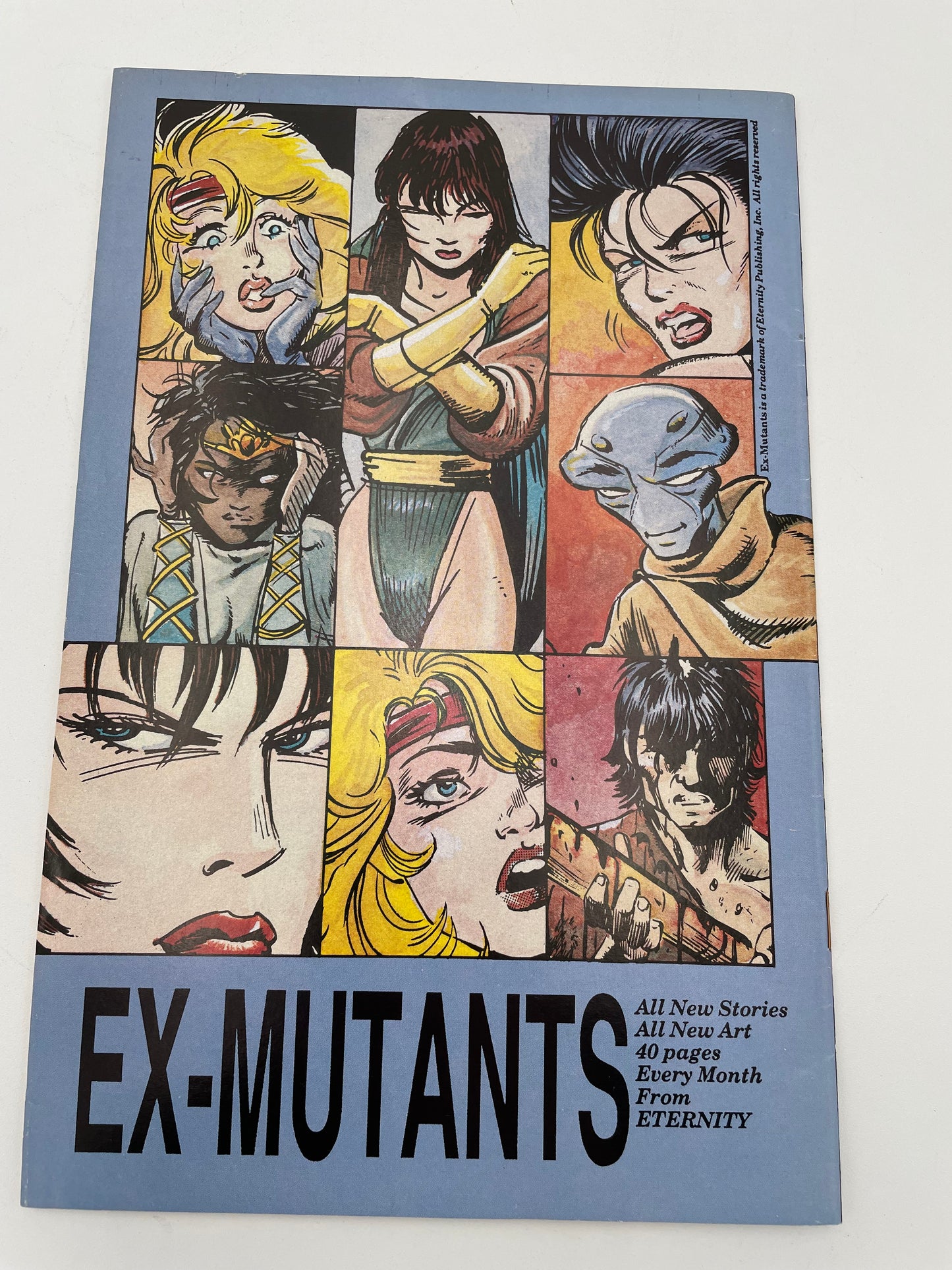 Eternity Comics - Dark Wolf #6 July 1988 #102387