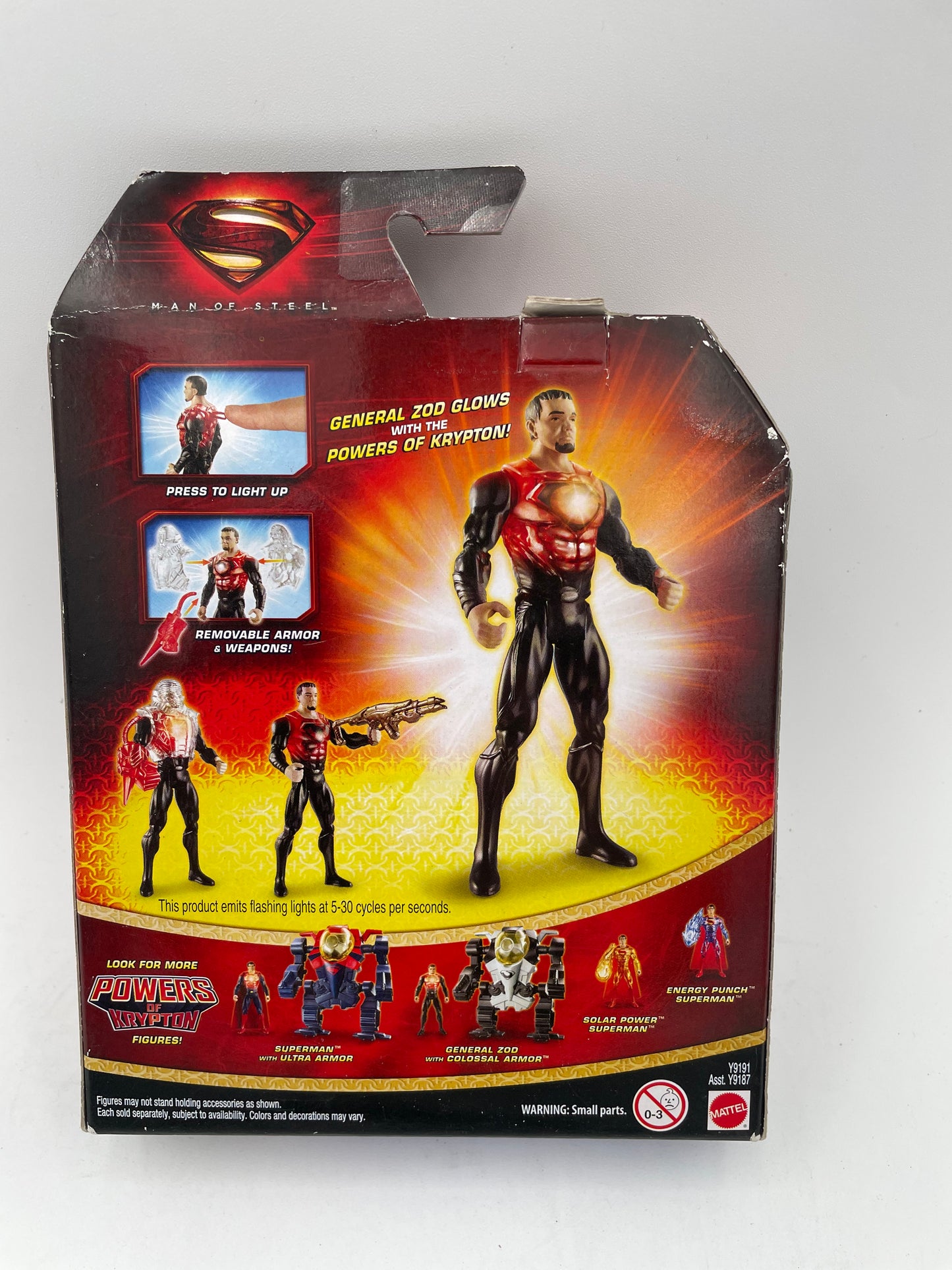 DC - Powers of Krypton - Blade Blaze General Zod 2013 #100359