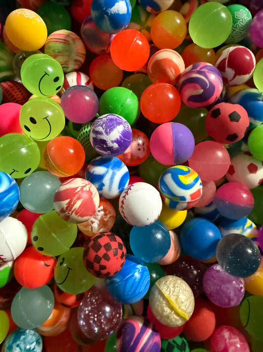 1” Bouncy Balls (4@ Assorted)