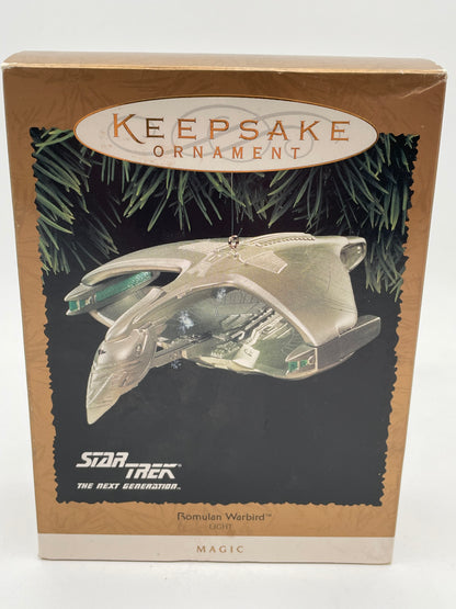 Star Trek - Hallmark Ornament - TNG Romulan Warbird 1995 #104516
