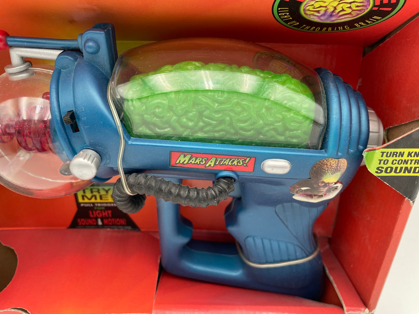 Mars Attacks! - Martian Brain Disintegrator Blue 1996 #104735