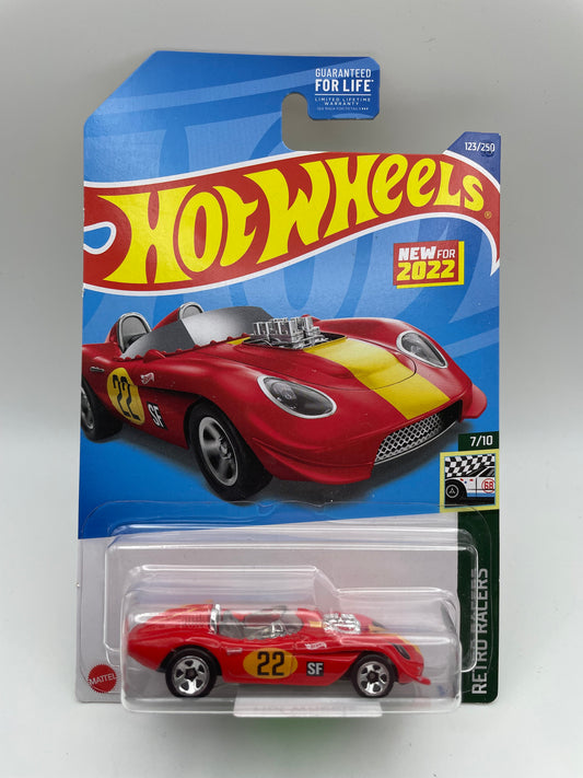 Hot Wheels - Retro Racers #123 7/10 Glory Chaser Red 2022 #103176