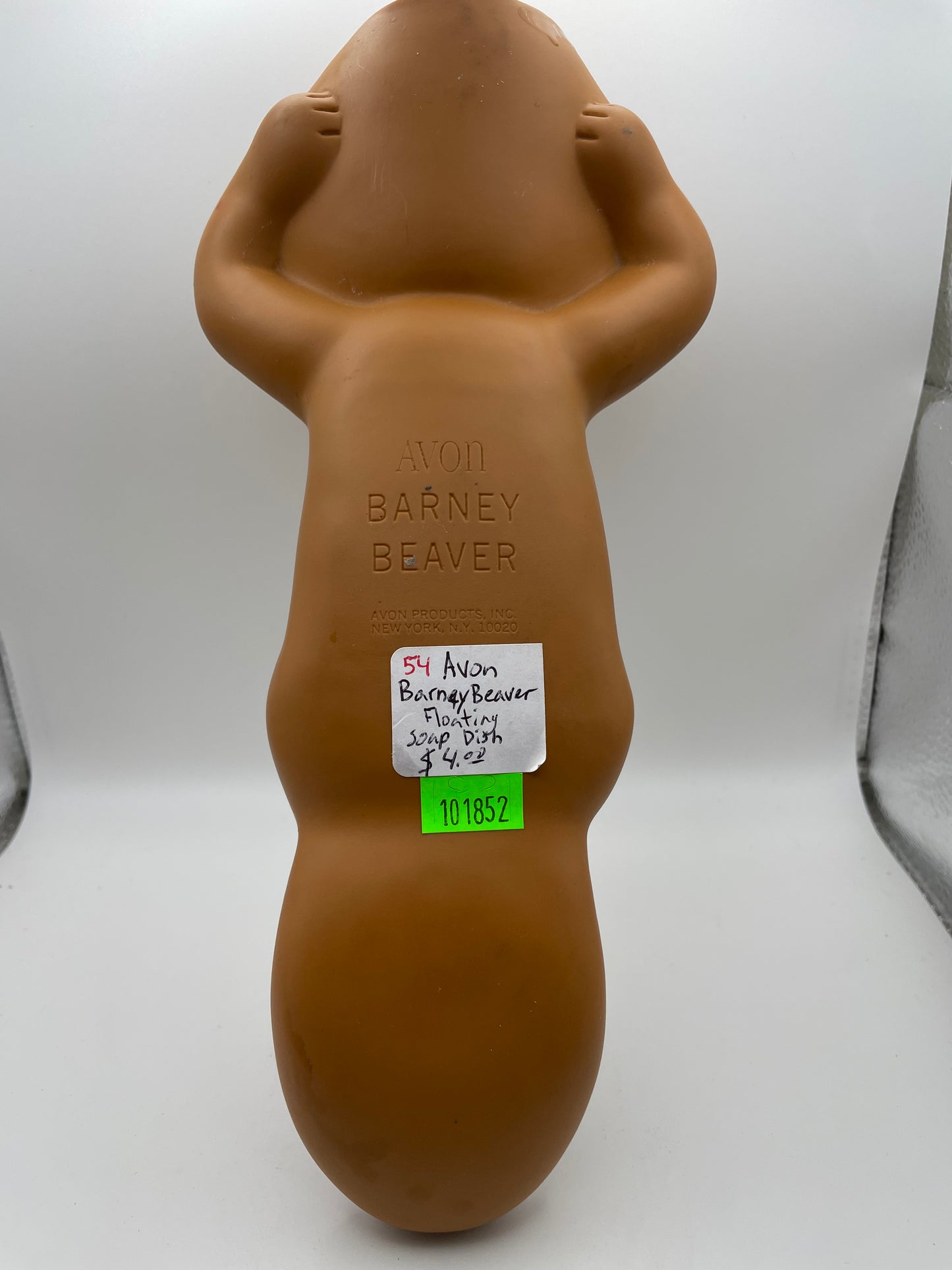Avon - Barney Beaver Floating Soap Dish 1970s #101852
