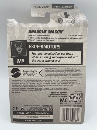 Hot Wheels - Experimotors #22 1/5 Draggin’ Wagon Red 2020 #103195