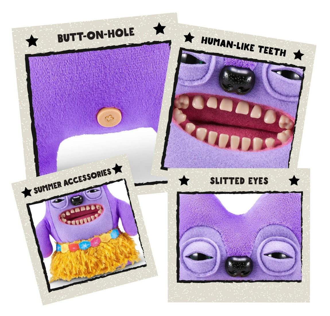 Fuggler - Vacay Vibes - Purple Felt Greedy Grinner 2024 #107393