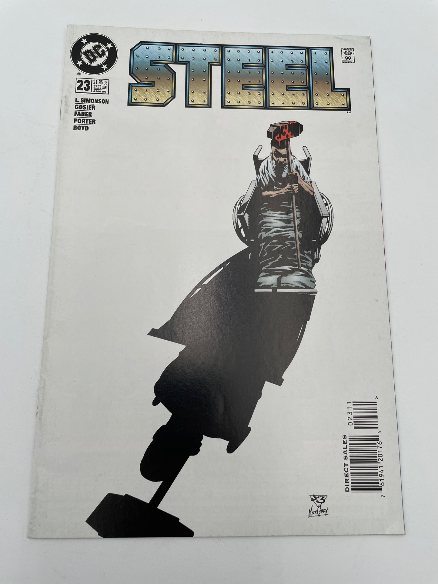DC Comics - Steel #23 January 1996 #102319