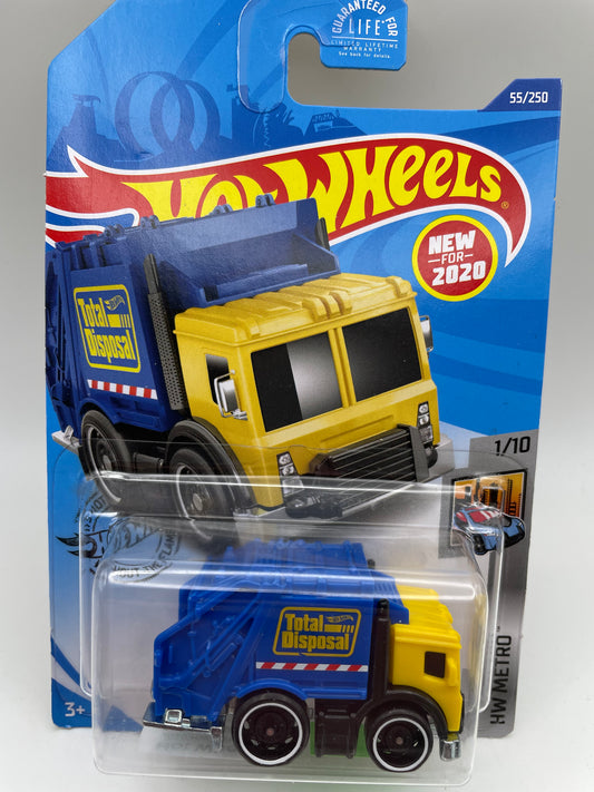 Hot Wheels - Metro #55 1/10 Total Disposal Blue 2020 #103147