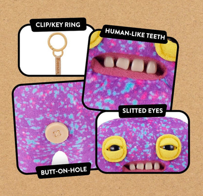 Fuggler - Keyring - Purple Speckled Squidge 2025 #107424