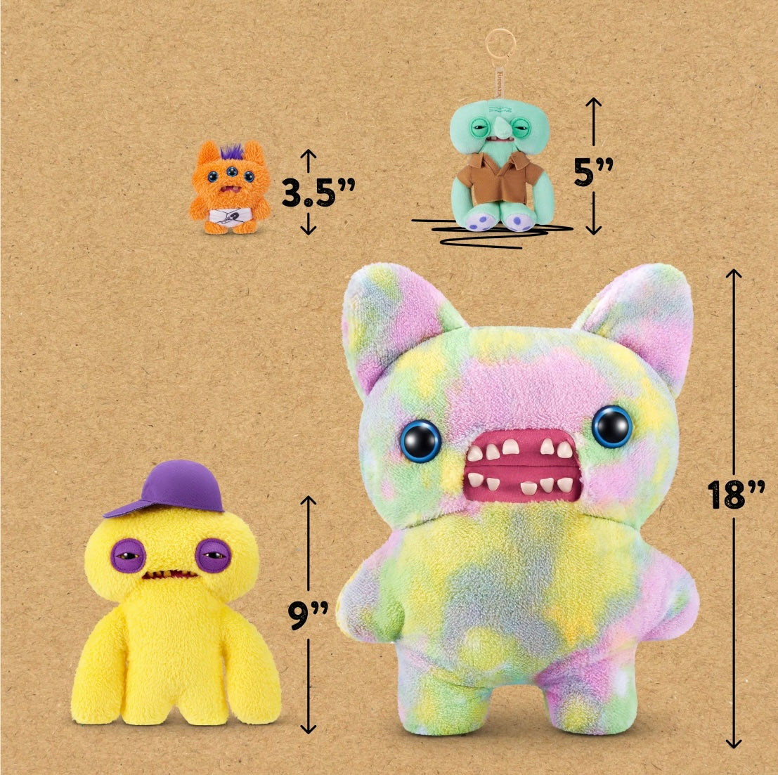 Fuggler - Sponge Bob Keychains - Squidward 2025 #107387
