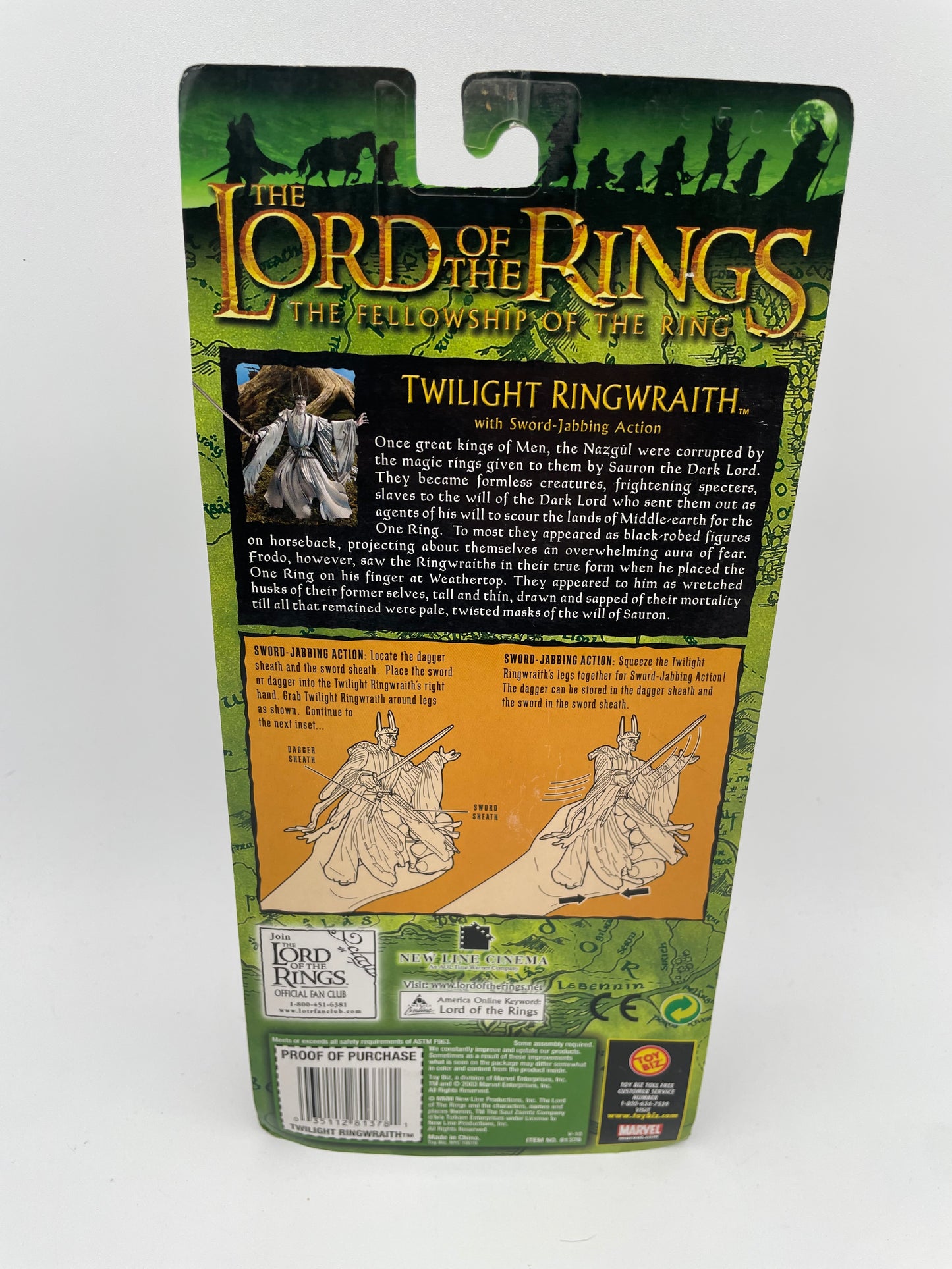 Lord of the Rings - Fellowship of the Ring - Twilight Ringwraith 2003 #104781
