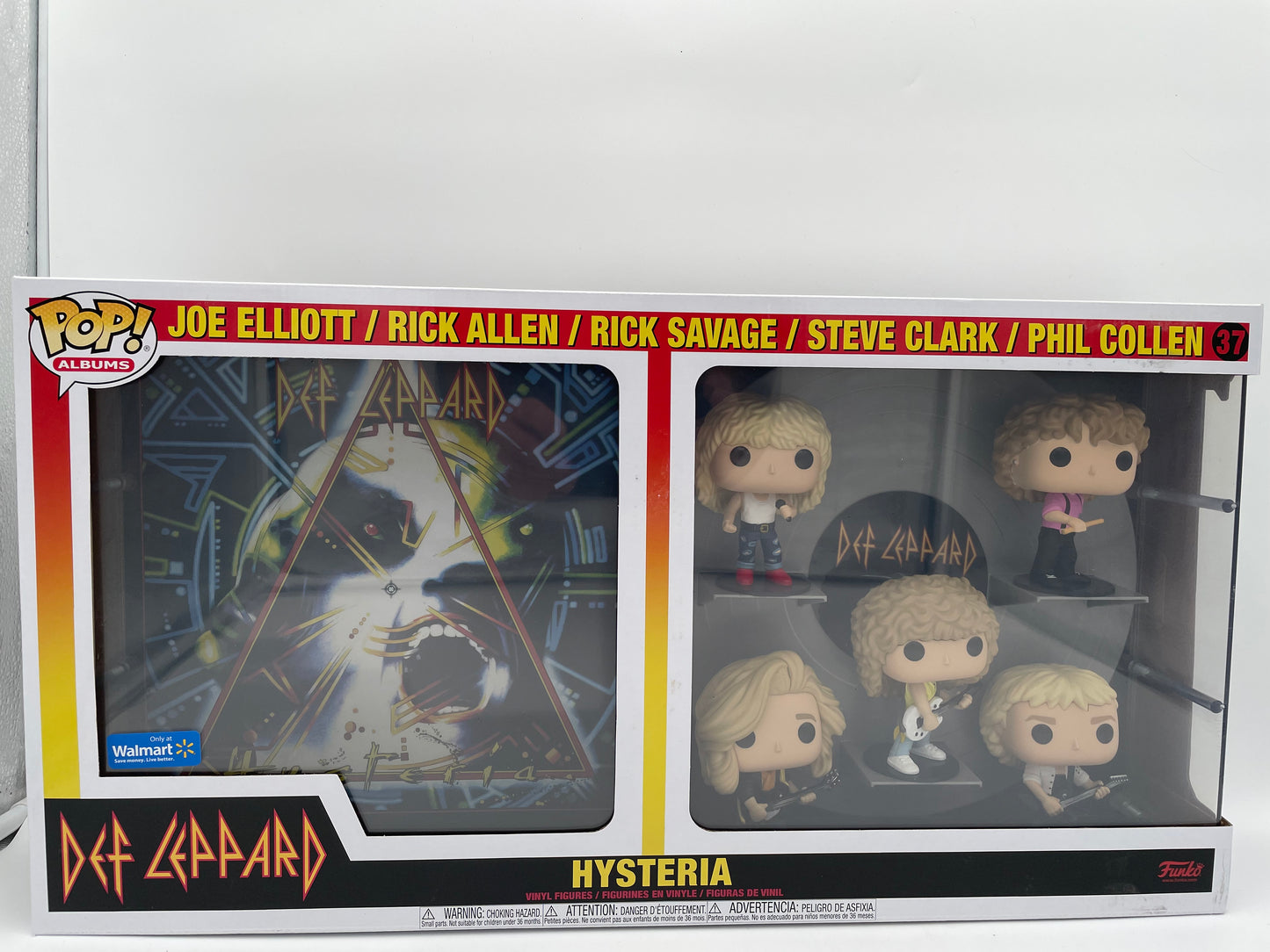 Funko Pop 37 - Def Leppard Hysteria Collector Set #100428