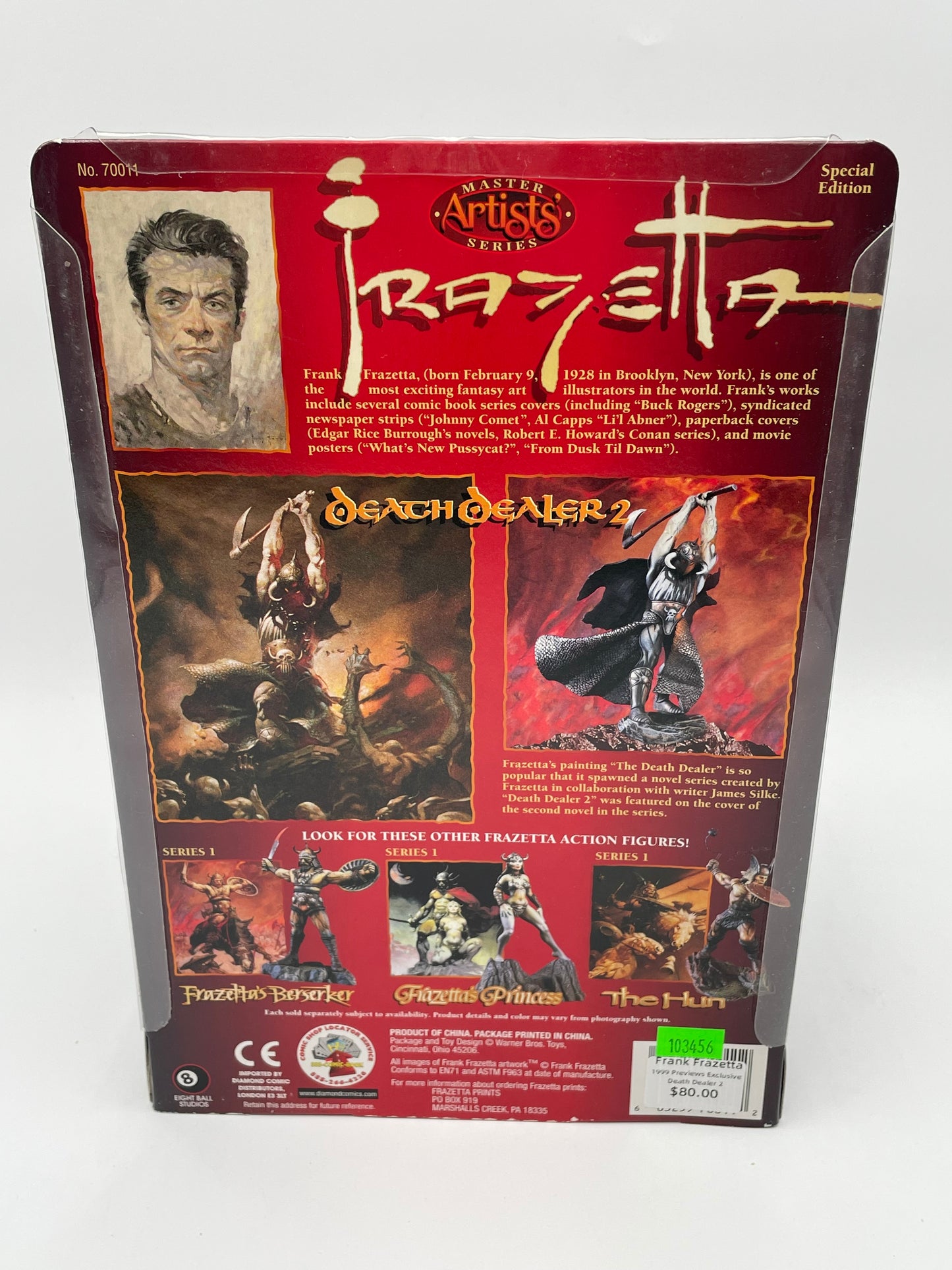 Frank Frazetta’s - Death Dealer 2 - Previews Exclusive 1999 #103456