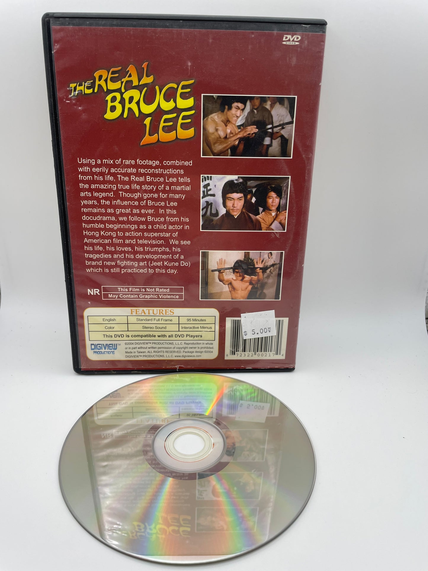 Dvd - Real Bruce Lee, The 2004 #100597