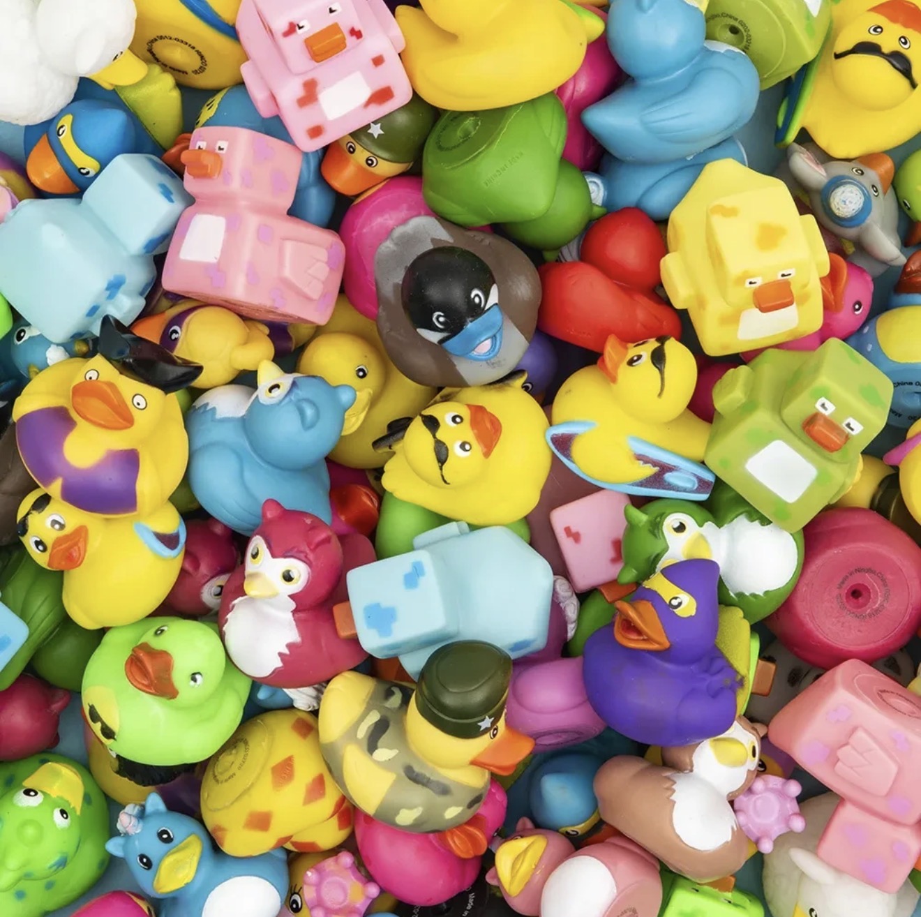 Rubber Ducks - Assorted - 2” Size #108276