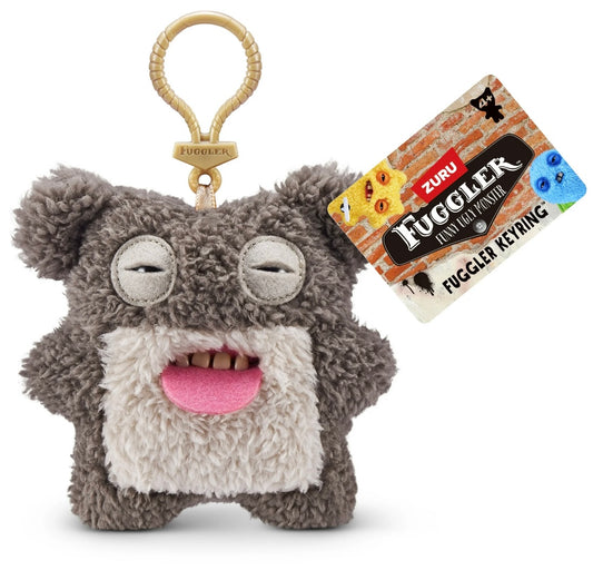 Fuggler - Keychain - Series 5 - Brown Scaresome Square Bear 2024 #107052