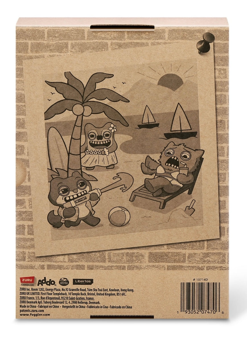FUGGLER（ファグラー）Mr. Needles／VACAY VIBES Fuggler Vacay Vibes by ZURU, Funny Ugly Monster, Plush