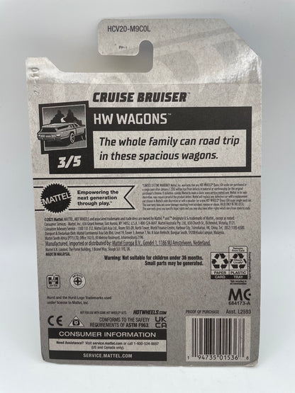 Hot Wheels - Wagons #201 3/5 ‘94 Cruiser Bruiser Gold 2022 #103170