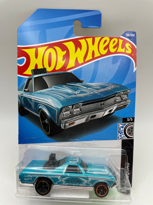 Hot Wheels - Rod Squad - #196 3/5 ‘68 El Camino Blue 2022 #103290