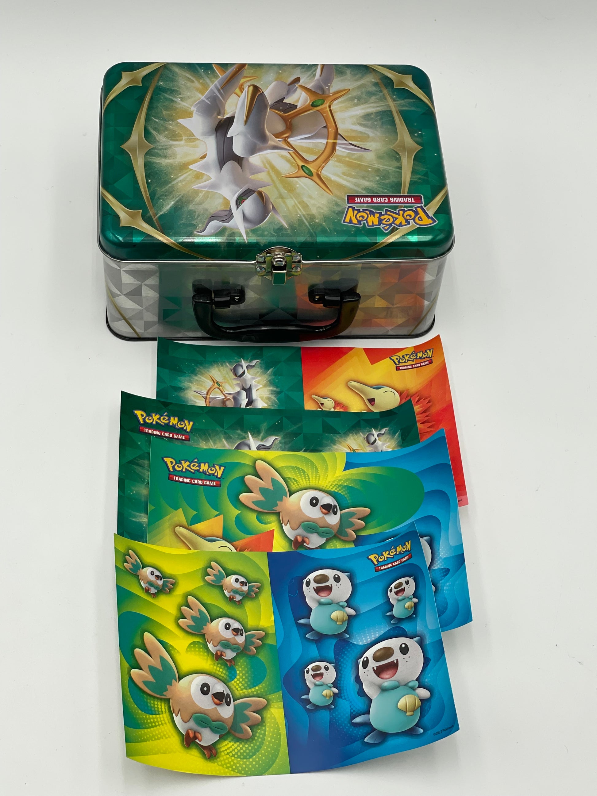 pokemon cards arceus tin Pokémon - Empty Handled Tin