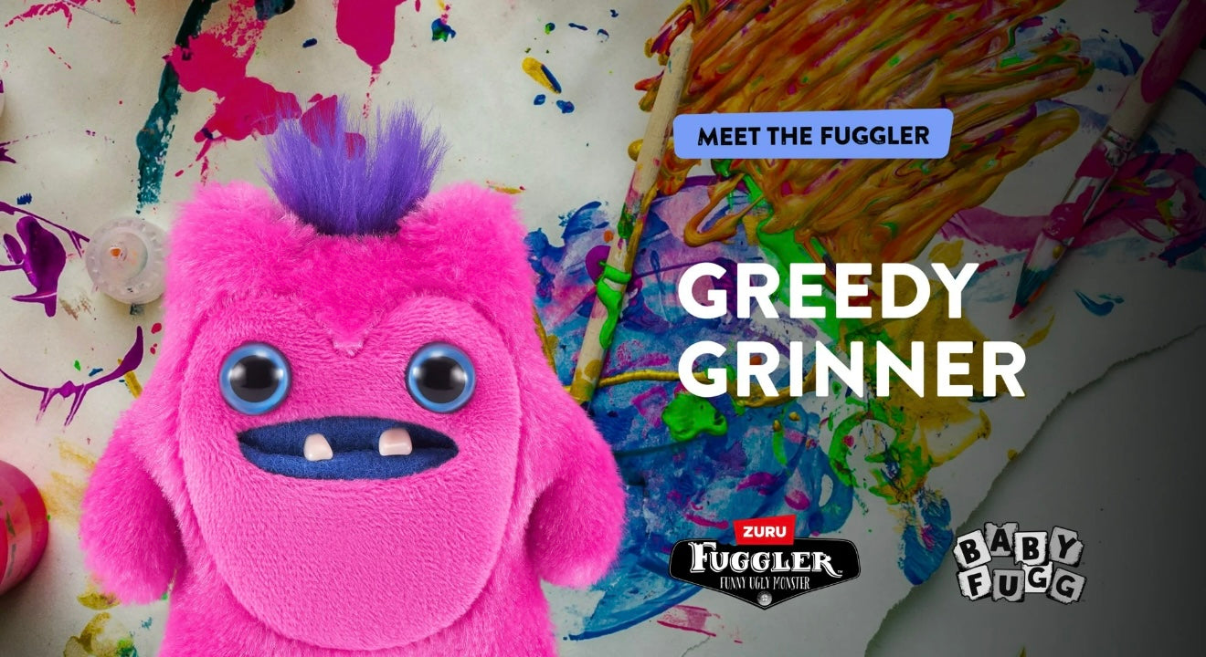 Fuggler - Baby Fugg - Series 4 - Pink Greedy Grinner 2024 #107115
