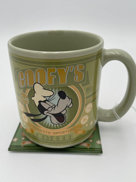 Disney - Goofy “Domestic Import” Mug & Coaster Set #102718