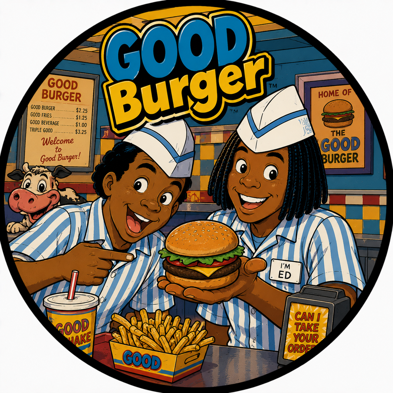 Buttons - 90s Theme - Good Burger #108152