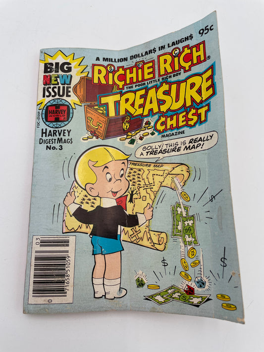 Richie Rich Comic - Treasure Chest #3 - 1982 #102024