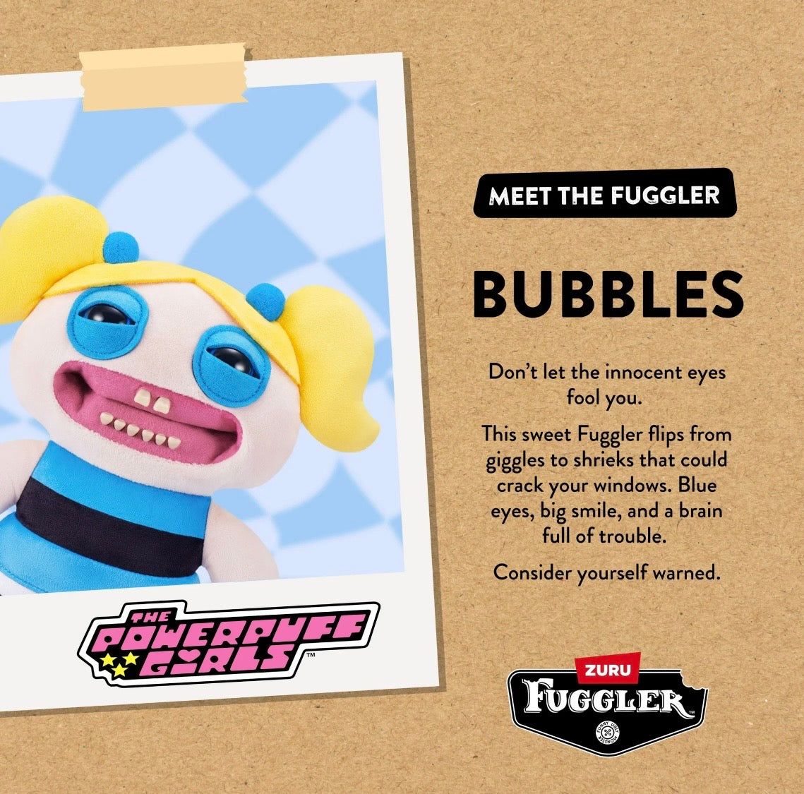 Fugglers - Power Puff Girls - Bubbles 2025 #107446