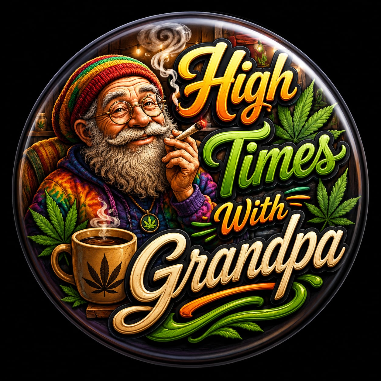 Buttons - WTHC-Radio - High Times #108034