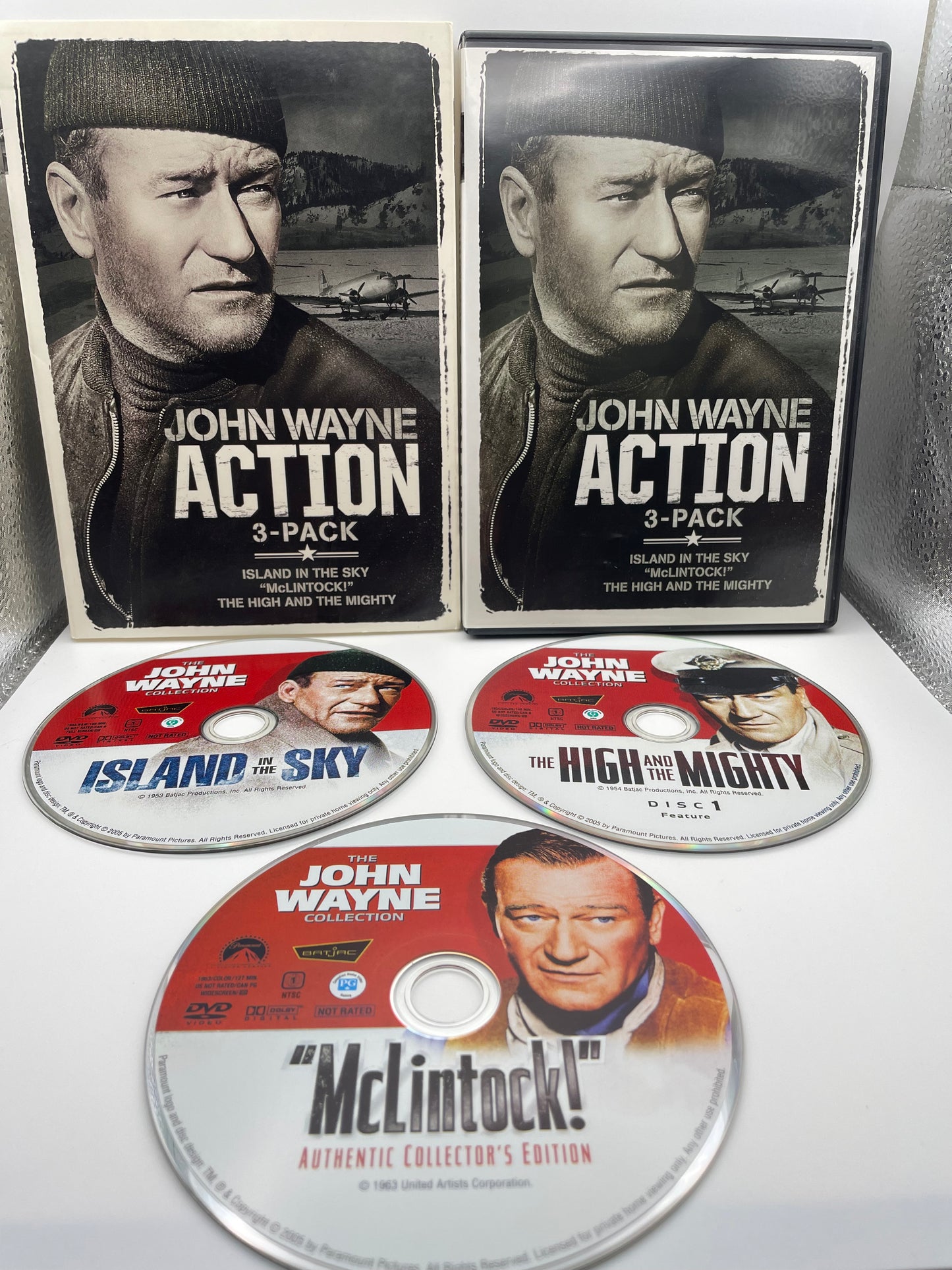 DVD - John Wayne Action 3 Pack #100874