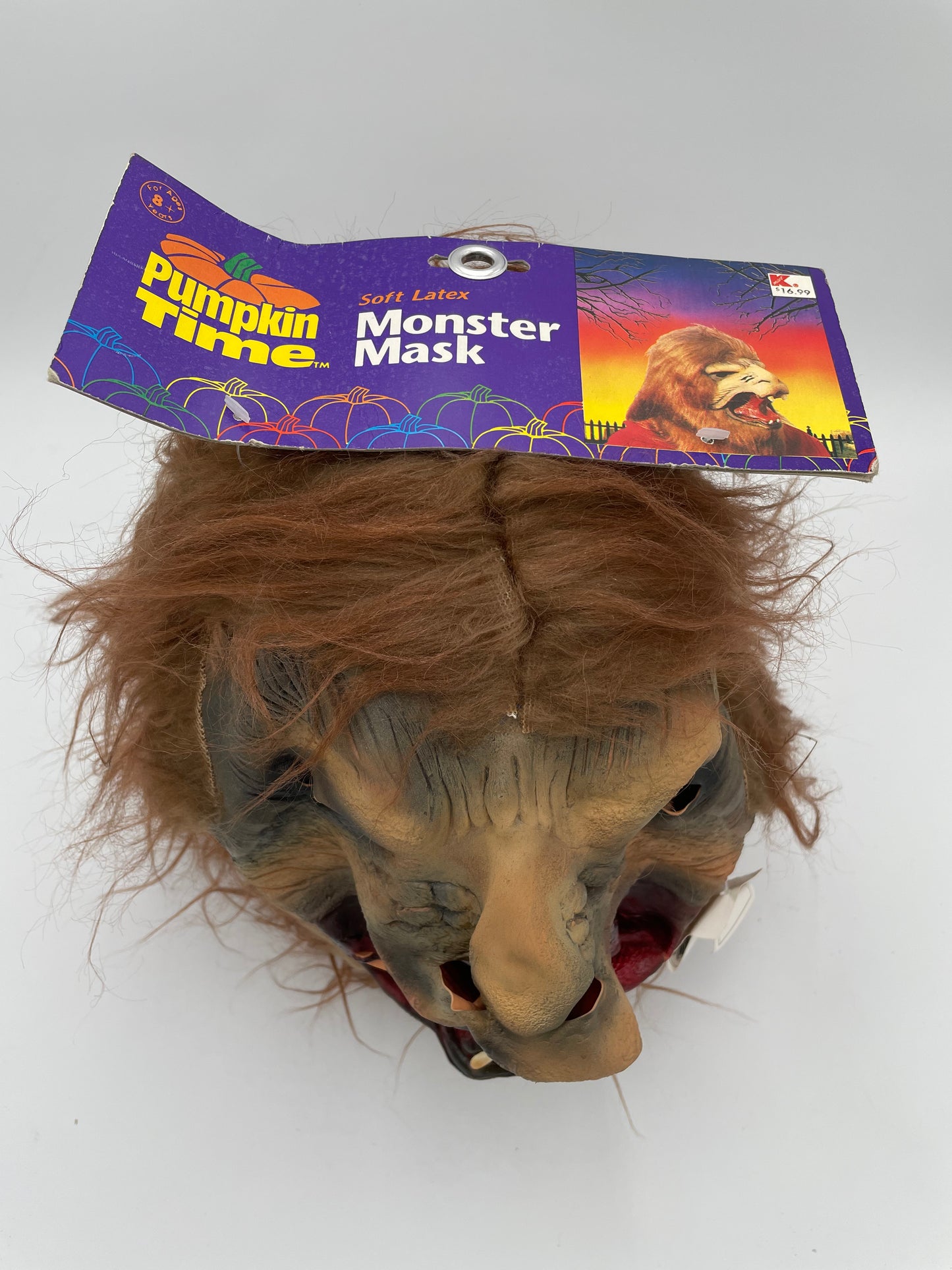 Halloween Mask - Pumpkin Time - Werewolf 1990s #100485