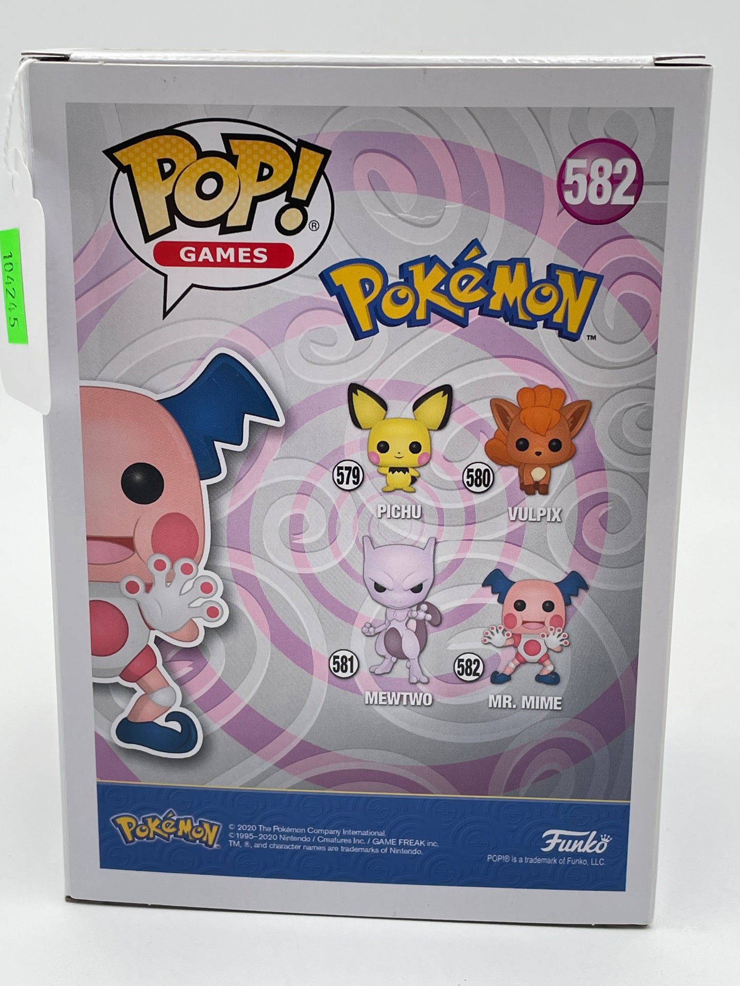 Pokémon - Funko Pop -  582 Mr Mime #104245