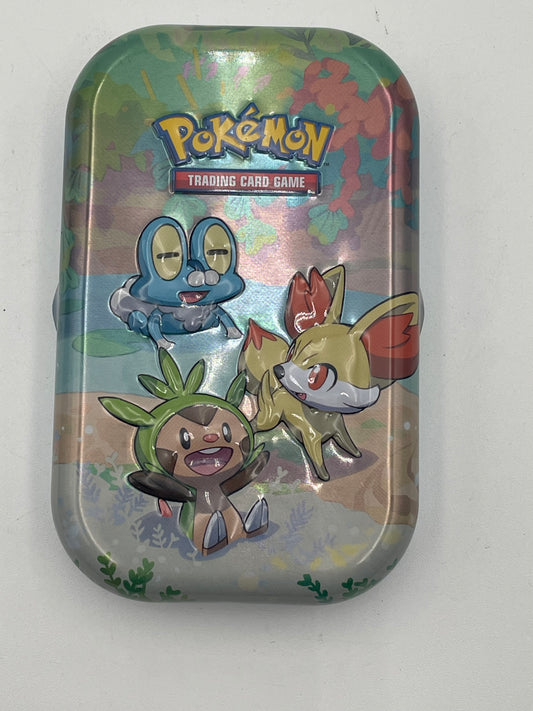 Pokémon - Empty Tin - Chespin, Fennekin, Froakie 2020 #104135