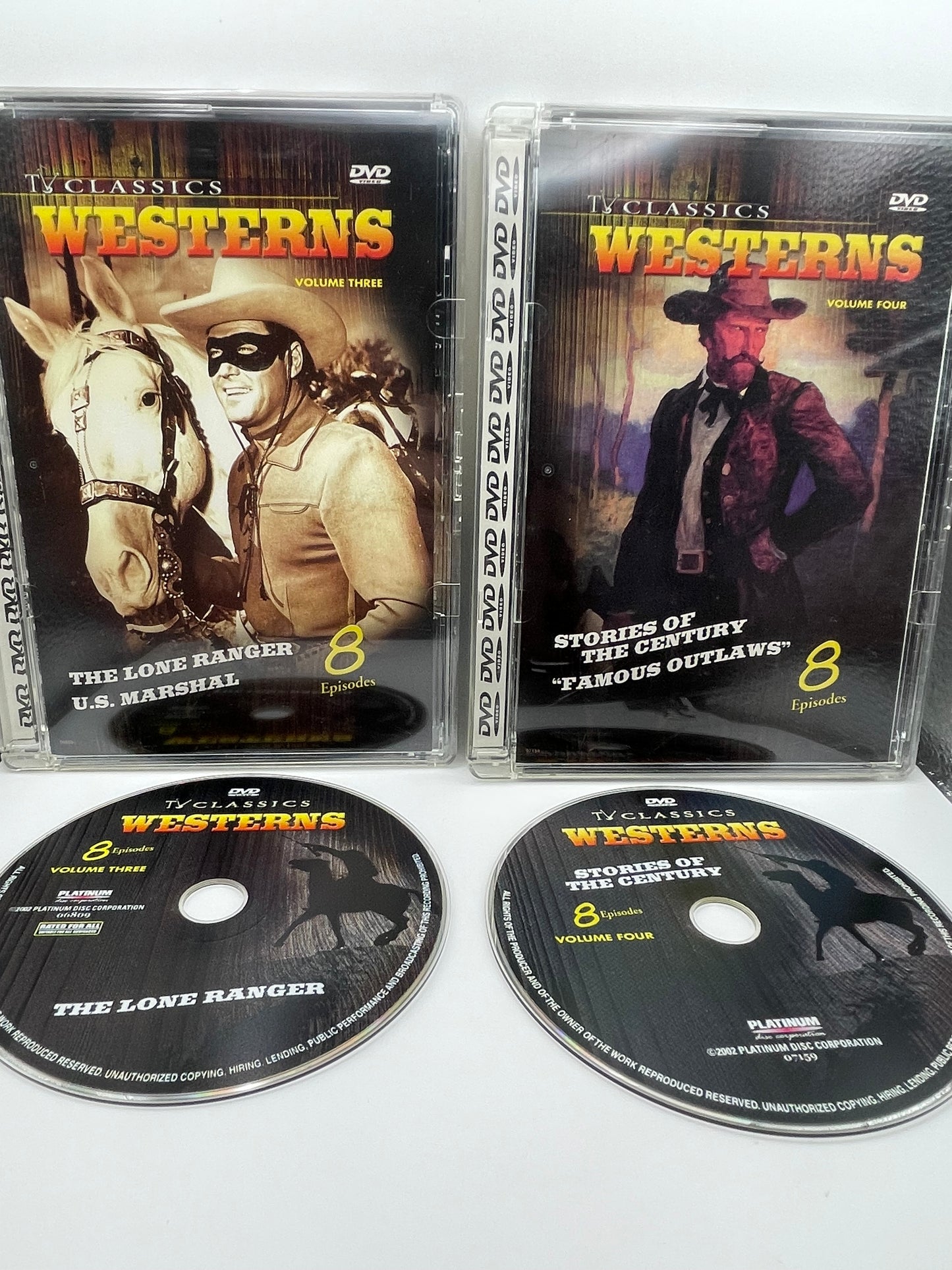 Dvd - TV Classic Westerns Collection 2002 #100538