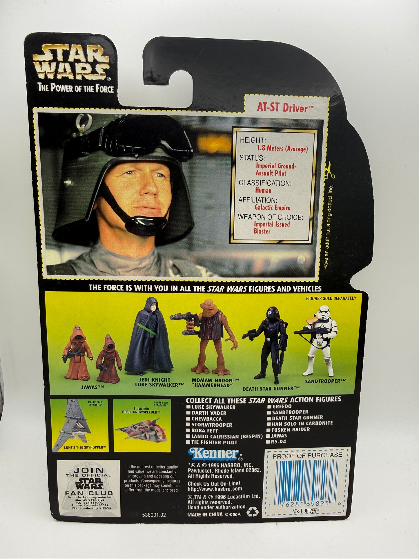 Star Wars - The Power of the Force - AT-ST Driver 1996 #107486