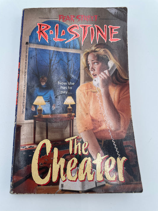 RL Stine Book - Fear Street - The Cheater 1993 #102034