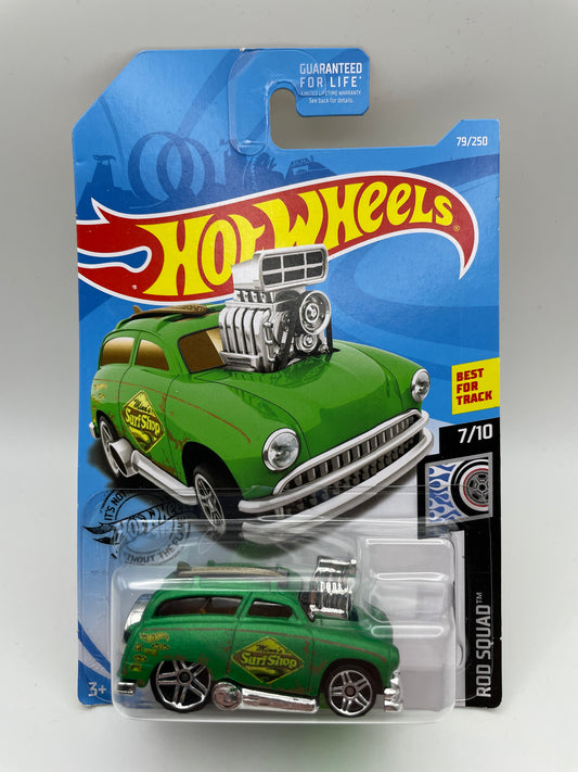 Hot Wheels - Rod Squad - #79 7/10 Surf ‘N Turf Green 2019 #103294