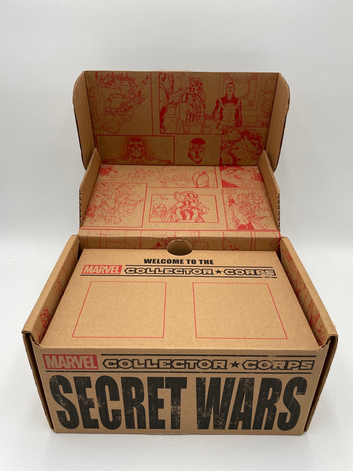 Marvel - Funko - Collector Corps EMPTY Box - Secret Wars - #102763